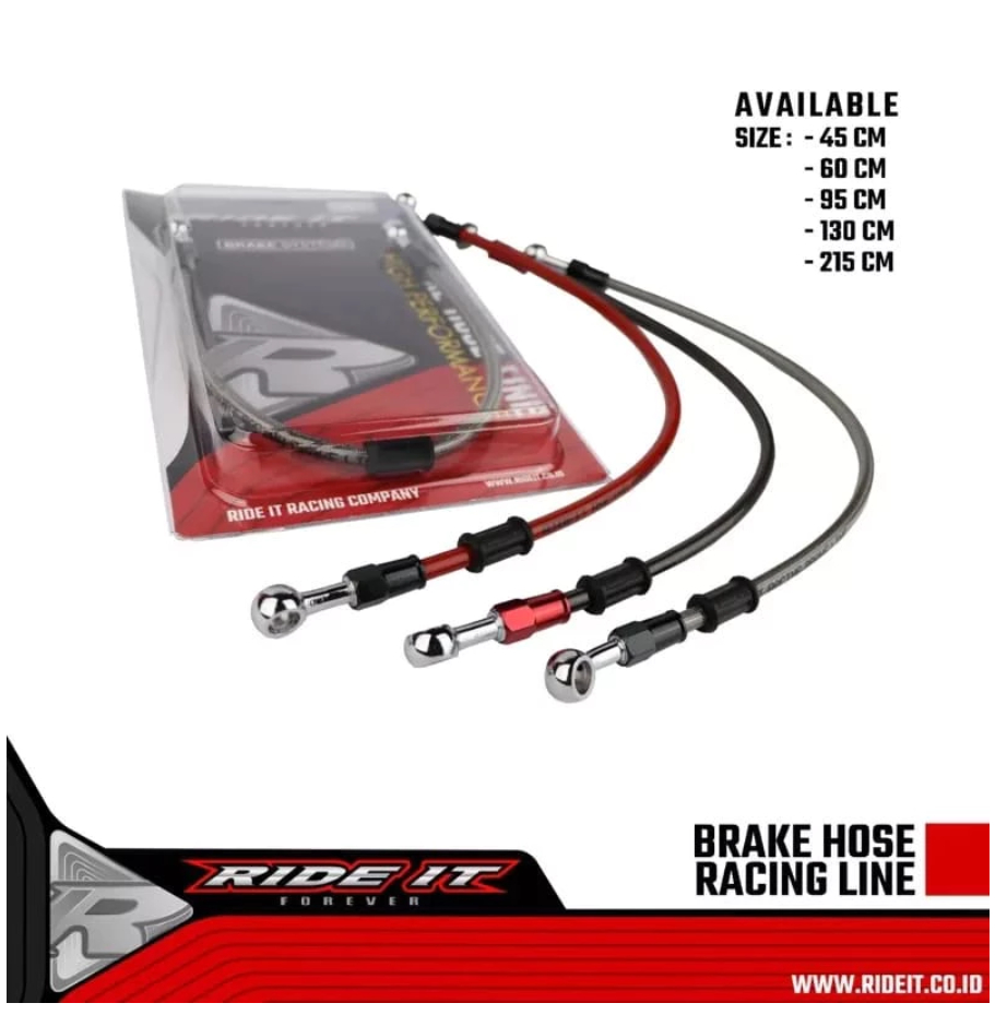 SELANG CAKRAM RIDE IT 95 CM  SILVER