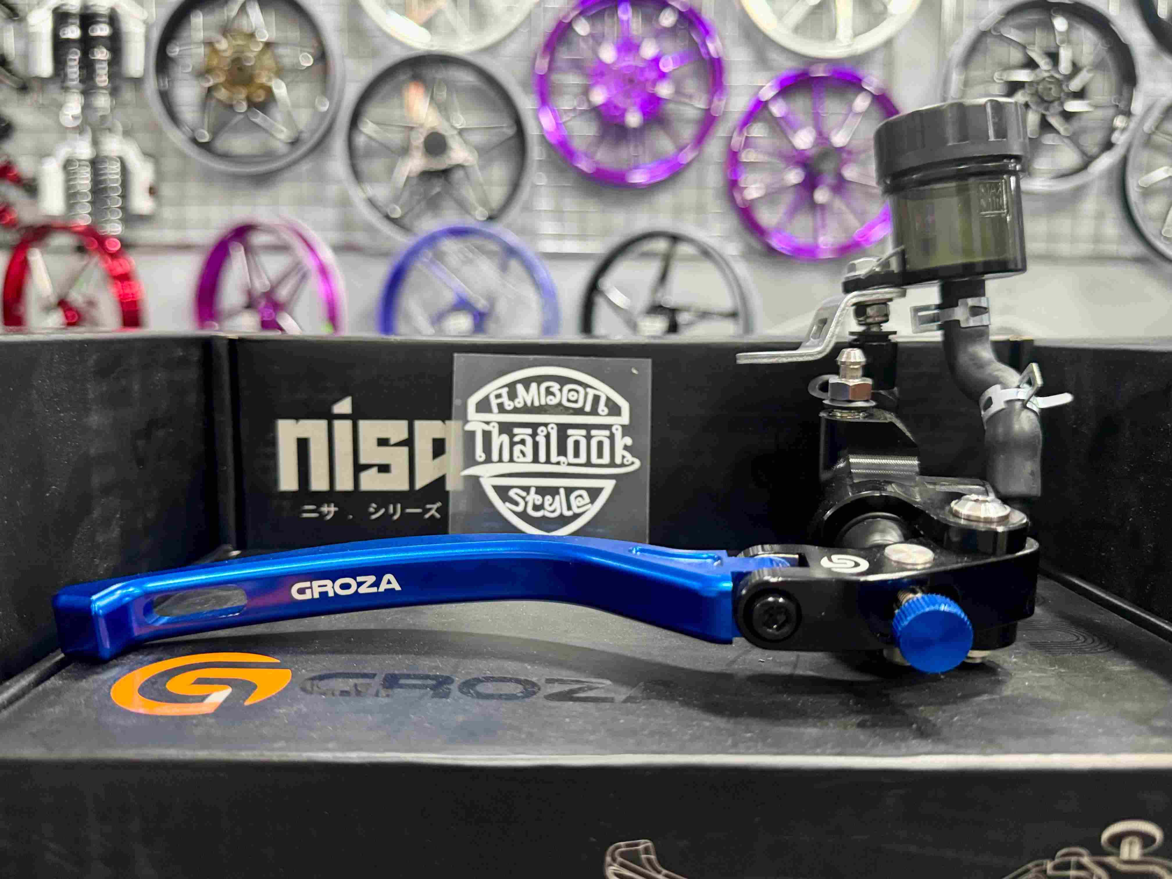 MASTER REM GROZA MASTER BRAKE PUMP KATANA (RH) BLUE