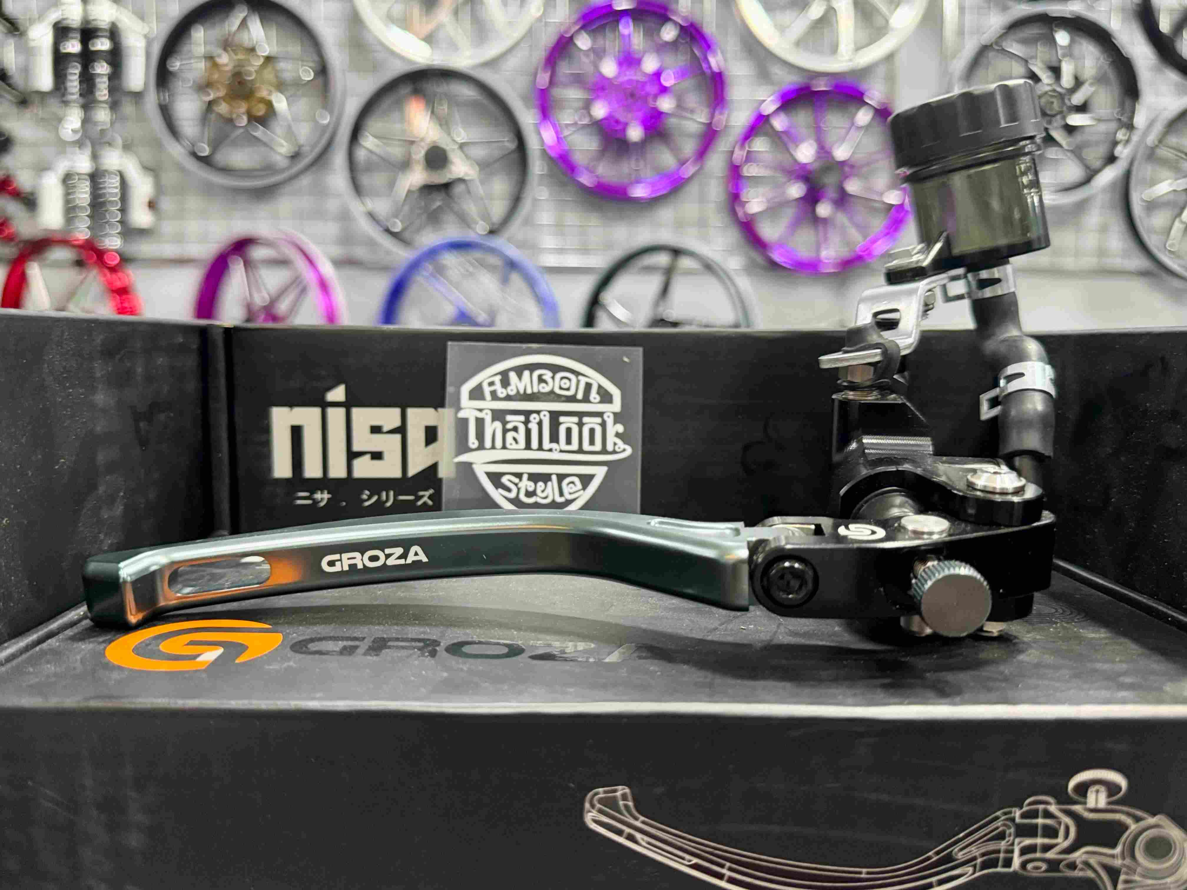 MASTER REM GROZA MASTER BRAKE PUMP KATANA (RH) GREY