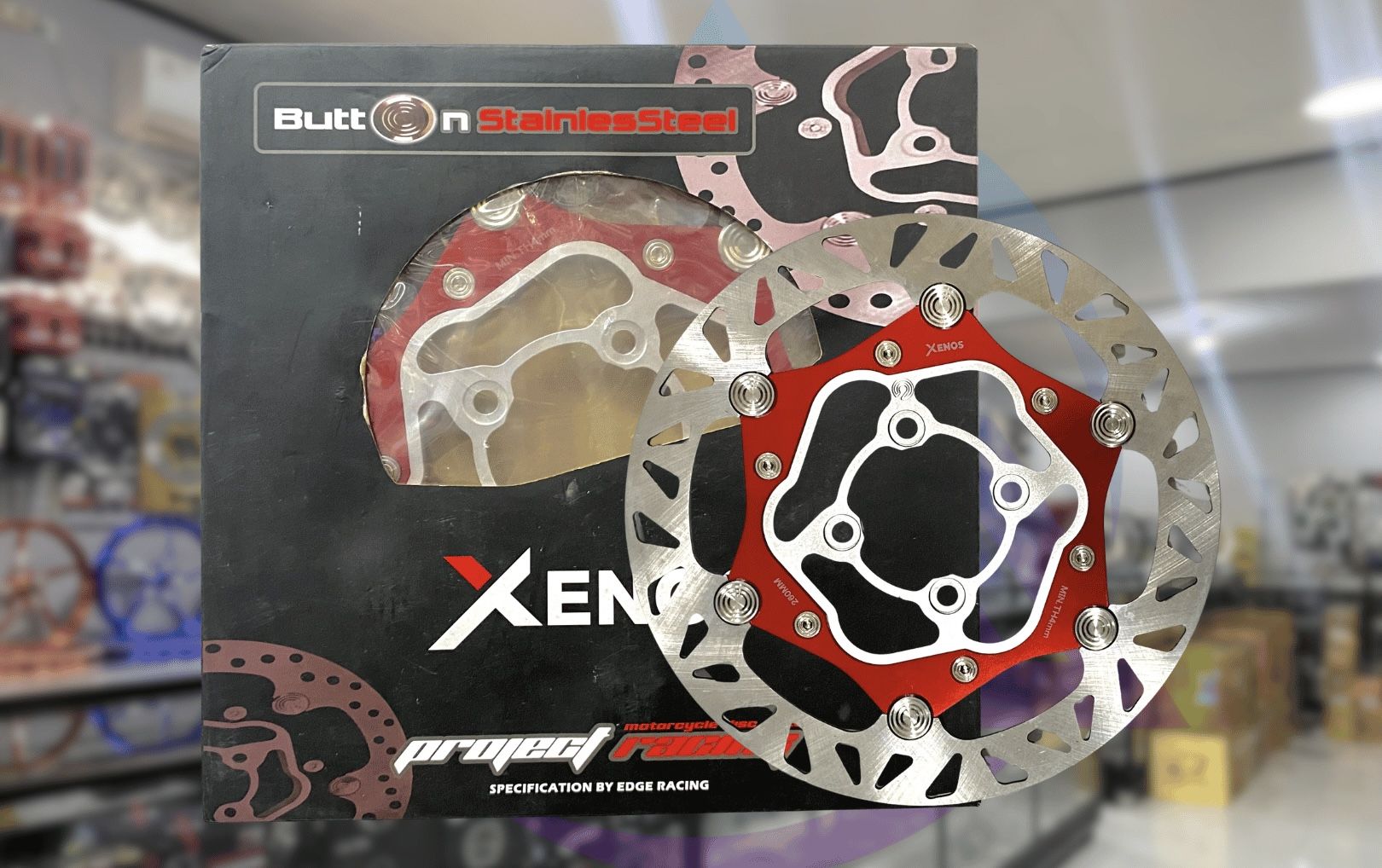 XENOS 260 BLACK RED BEAT