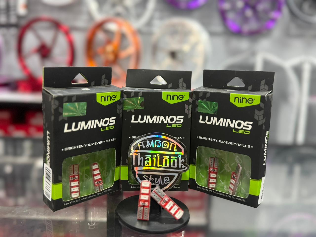 LAMPU SENJA LUMINOS DIAM MERAH
