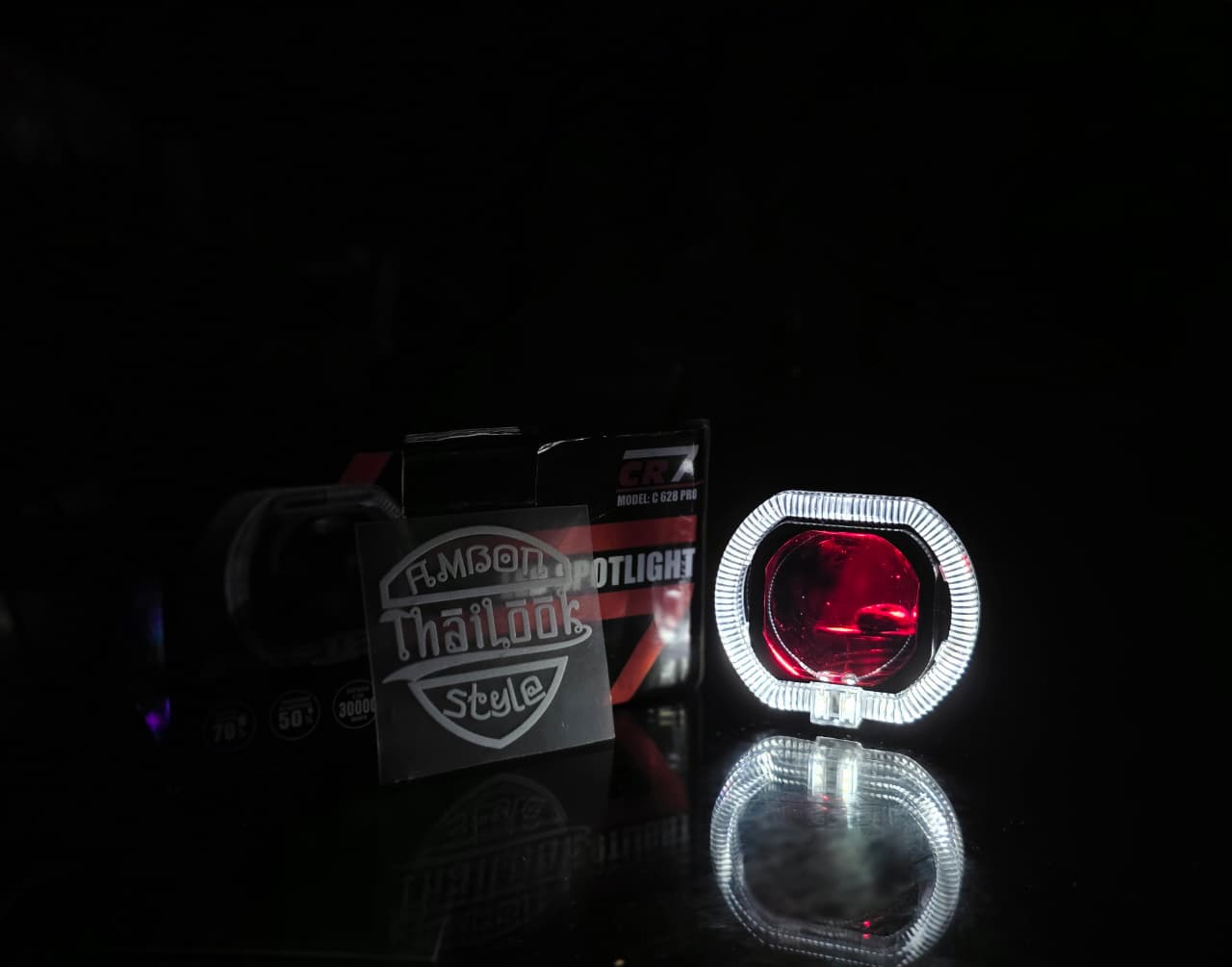 BILED CR 7 2.5 inch / DEVIL RED / RING WHITE