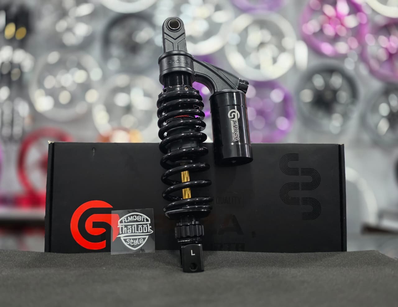 SHOCKBREAKER GROZA SPARTA SERIES VARIO 125 330MM BLACK