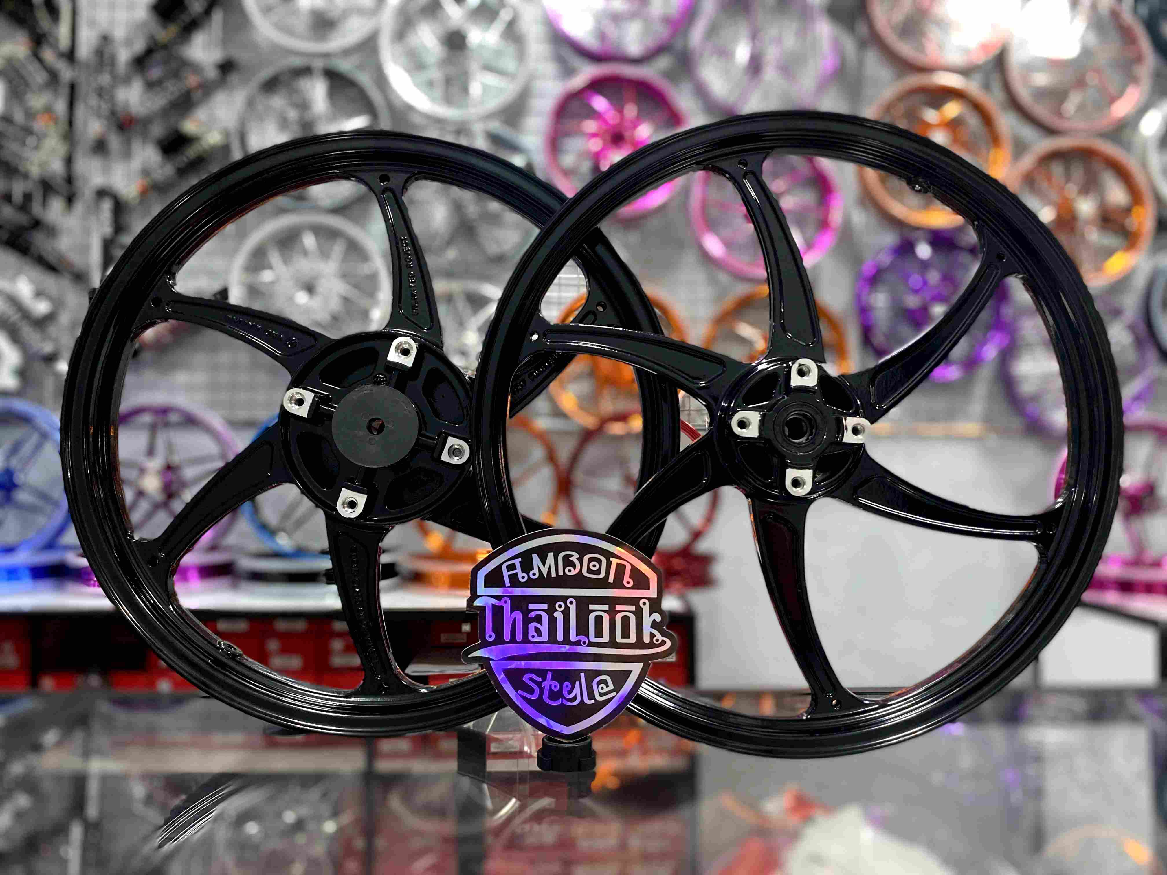 VELG VND SIXSTAR NINJA R BLACK GLOSSY