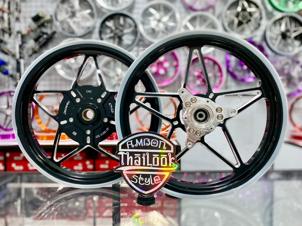 DND X-1 SERIES AEROX 155 RING 14 BLACK