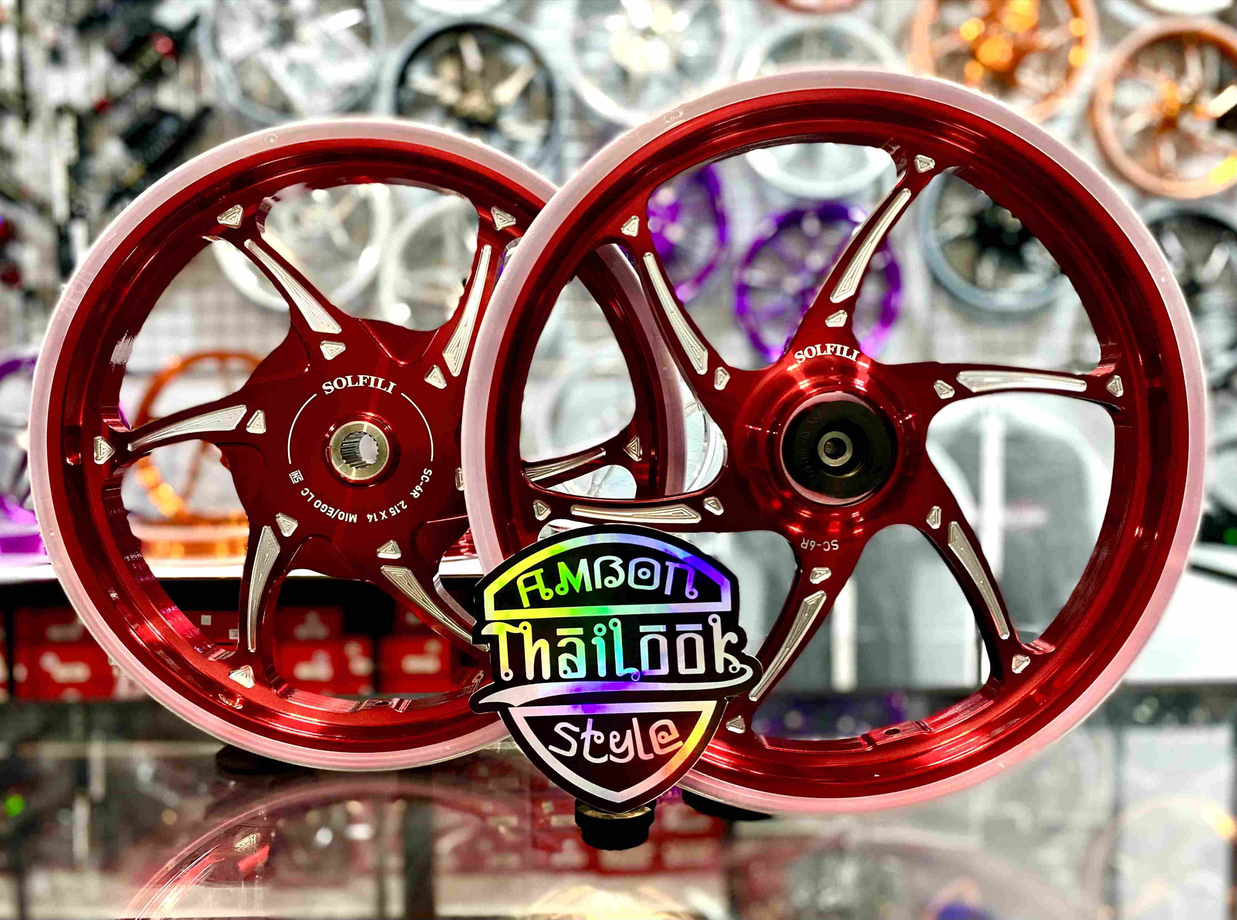 SOLFILI CNC RIM SC-GR MIO-EGO RED