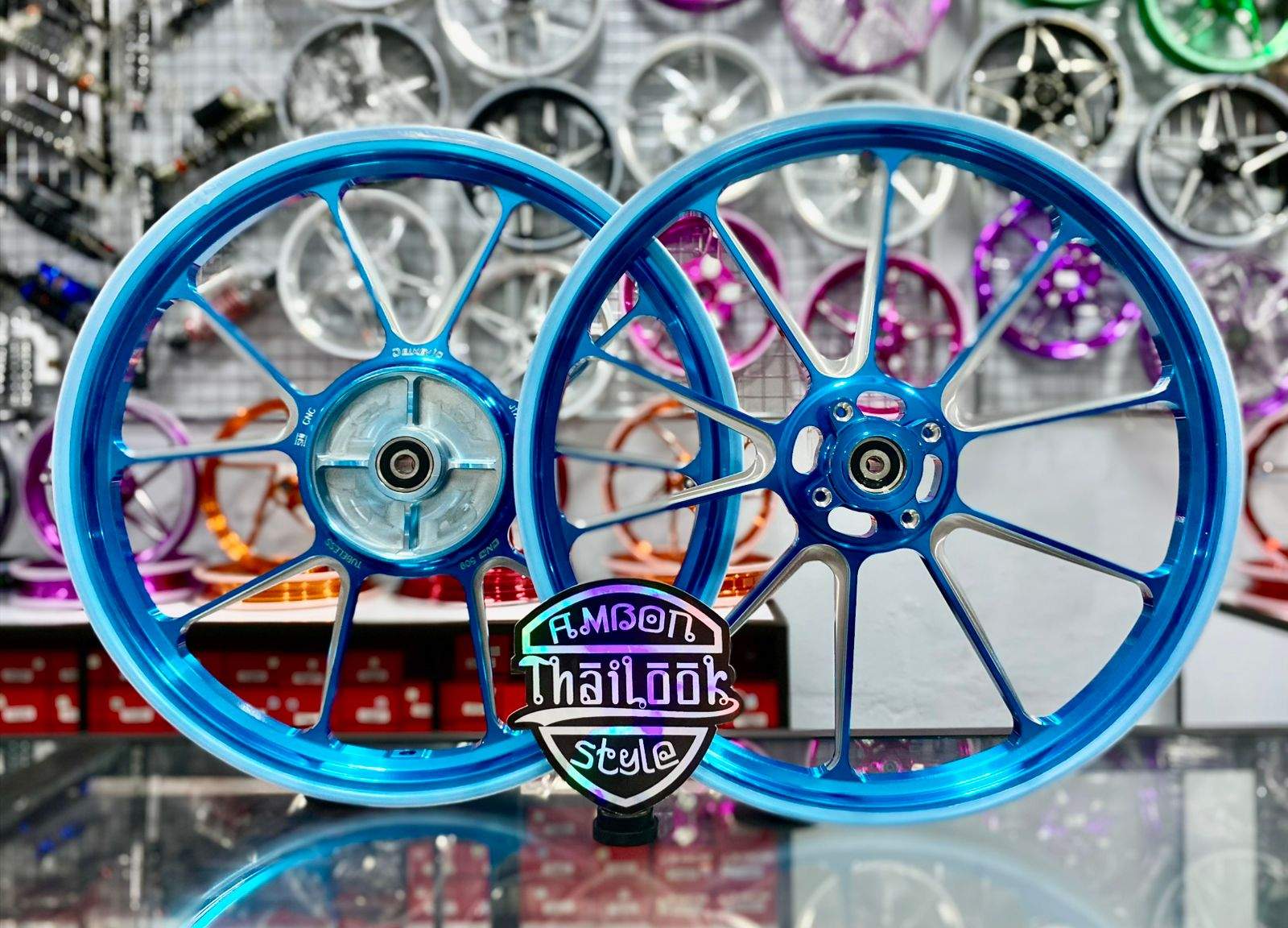 DND Y-SPEED LC135-MX OLD ACID BLUE