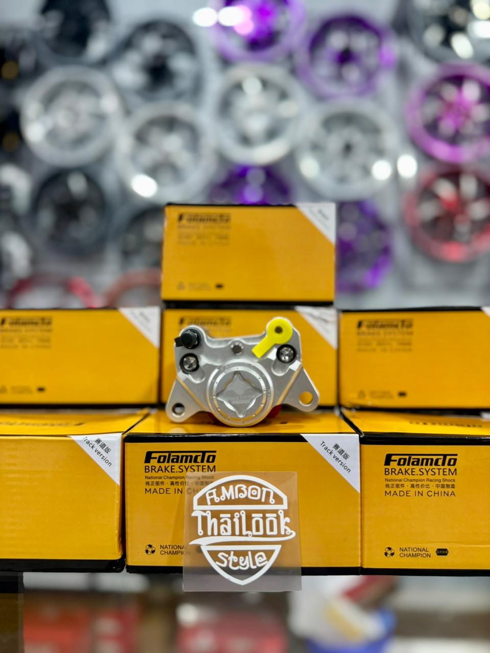 CALIPER FOLAMDO XAVIER SERIES 2 PISTON SILVER SILVER